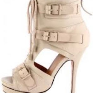 L.A.M.B. Leather booties sz 8.5